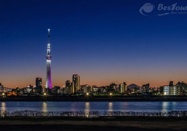 Tháp truyền hình cao nhất thế giới Tokyo Sky Tree