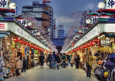 Asakusa – khu phố cổ đông đúc bậc nhất Tokyo