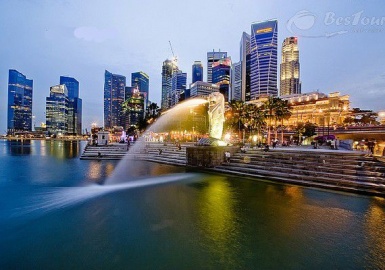 Công viên sư tử biển Merlion Park