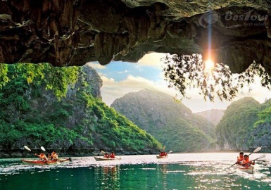 Mê mẩn với vẻ đẹp mà thiên nhiên ban tặng Hang Luồn