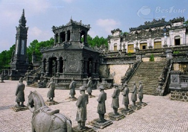 Lăng Khải Định - công trình kiến trúc nổi tiếng xứ Huế