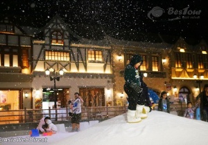 Trải nghiệm tuyệt vời cùng khu vui chơi giải trí Snow Town