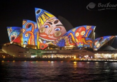 Đắm chìm trong ánh sáng với lễ hội Vivid, Úc