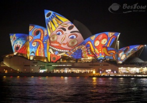 Đắm chìm trong ánh sáng với lễ hội Vivid, Úc