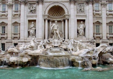 Cảm nhận sự tinh tế của đài phun nước Trevi 