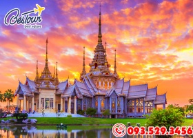 Tour Du lịch Thái Lan 5 Ngày 4 Đêm 2026 T2345 Bay Vietjetair
