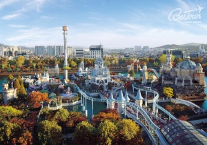 Lạc vào thế giới đầy sắc màu tại Công viên trong nhà Lotte World Hàn Quốc