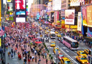 Times Square - quảng trường thời đại không bao giờ ngủ